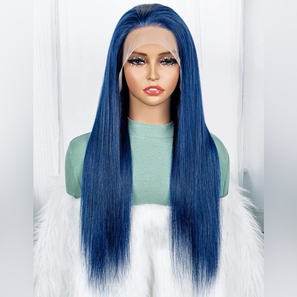 13*4 Lace Front 180% Density Long Straight Human Hair Wig 28’ - Picture 3 of 6